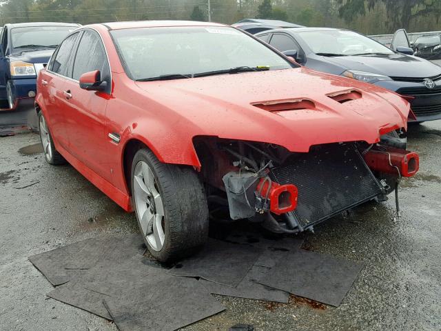 6G2EC57Y89L197900 - 2009 PONTIAC G8 GT RED photo 1