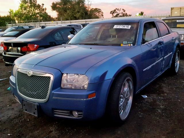 2C3KA53G87H726842 - 2007 CHRYSLER 300 TOURIN BLUE photo 2