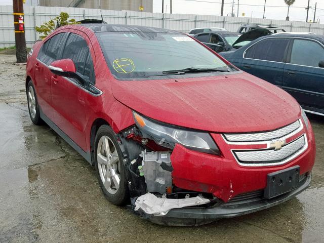 1G1RC6E46CU106553 - 2012 CHEVROLET VOLT RED photo 1