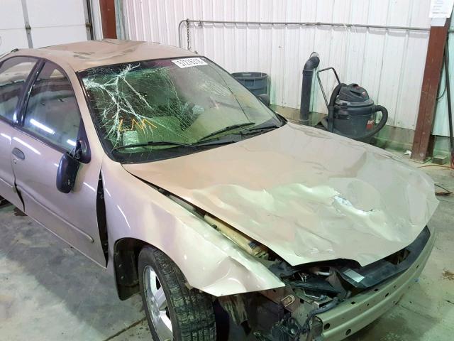 1G1JF52F357108248 - 2005 CHEVROLET CAVALIER L TAN photo 10