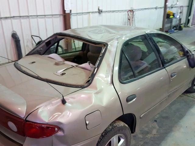 1G1JF52F357108248 - 2005 CHEVROLET CAVALIER L TAN photo 9