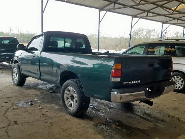 5TBJN32161S188916 - 2001 TOYOTA TUNDRA GREEN photo 3