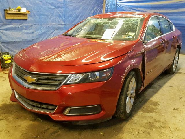 2G11Z5SR5E9308211 - 2014 CHEVROLET IMPALA ECO RED photo 2