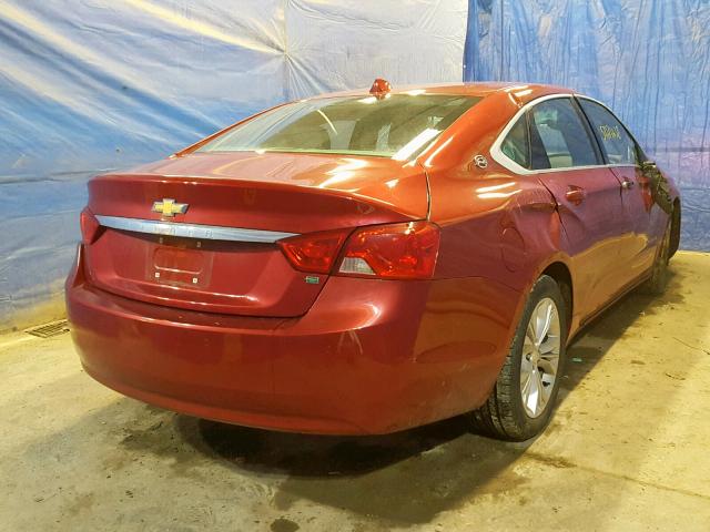 2G11Z5SR5E9308211 - 2014 CHEVROLET IMPALA ECO RED photo 4