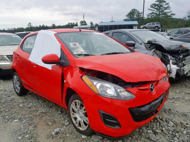 JM1DE1KY1E0183573 - 2014 MAZDA MAZDA2 SPO RED photo 1