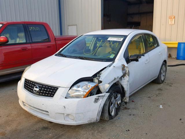 3N1AB61E99L655983 - 2009 NISSAN SENTRA 2.0 WHITE photo 2