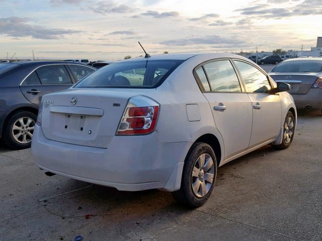 3N1AB61E99L655983 - 2009 NISSAN SENTRA 2.0 WHITE photo 4