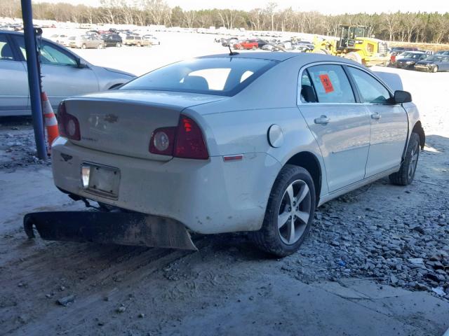 1G1ZC5E1XBF109393 - 2011 CHEVROLET MALIBU 1LT თეთრი ფოტო 4