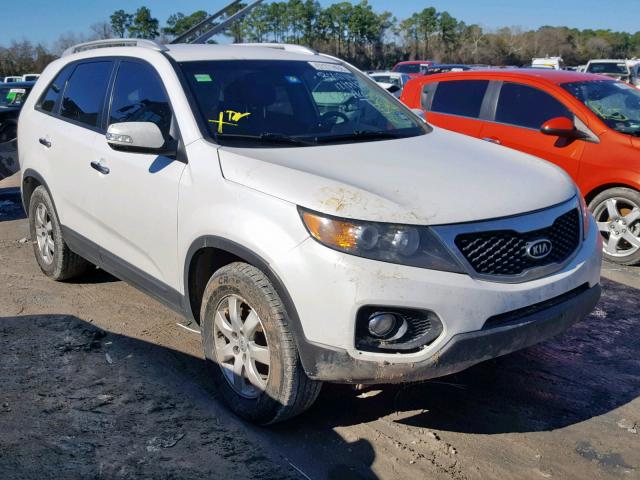 5XYKT4A65CG246955 - 2012 KIA SORENTO BA WHITE photo 1