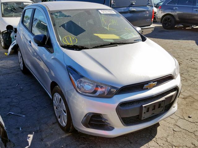 KL8CA6SA7HC839701 - 2017 CHEVROLET SPARK LS SILVER photo 1