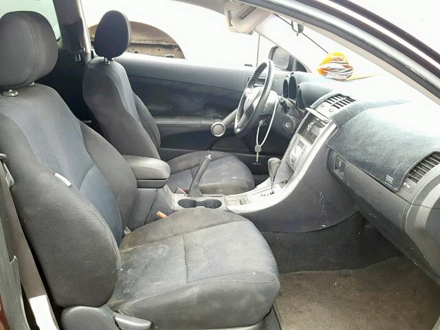 JTKDE167290298909 - 2009 TOYOTA SCION TC იასამნისფერი ფოტო 5