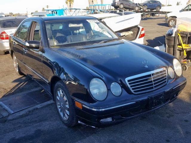 WDBJF65J11B168368 - 2001 MERCEDES-BENZ E 320 BLACK photo 1