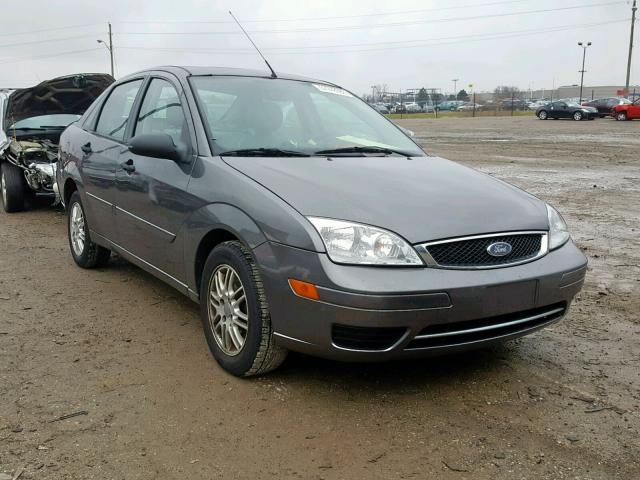 1FAFP34N47W298997 - 2007 FORD FOCUS ZX4 GRAY photo 1