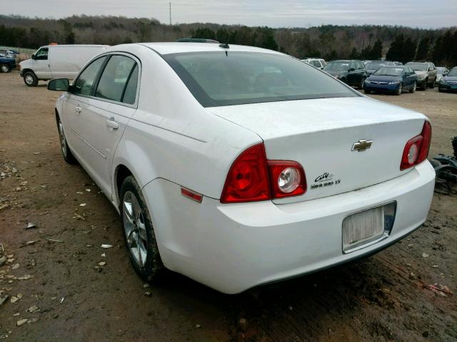1G1ZC5EB3AF166378 - 2010 CHEVROLET MALIBU 1LT 白色 照片 3