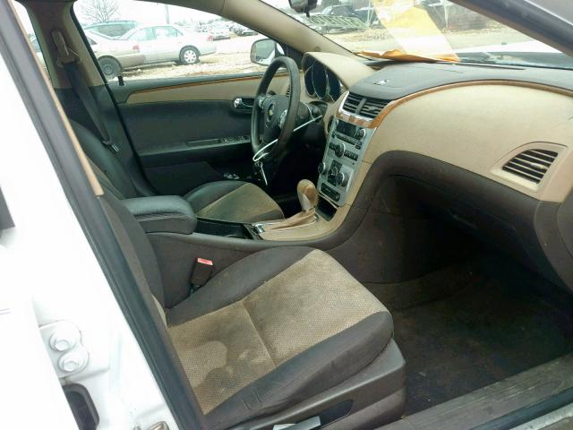 1G1ZC5EB3AF166378 - 2010 CHEVROLET MALIBU 1LT 白色 照片 5