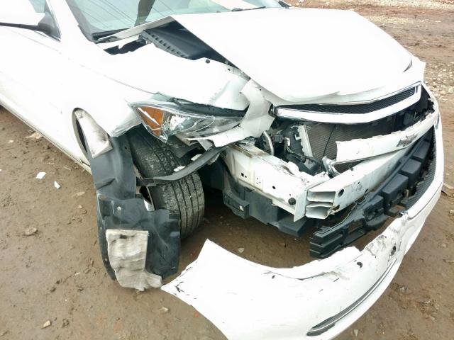 1G1ZC5EB3AF166378 - 2010 CHEVROLET MALIBU 1LT 白色 照片 9