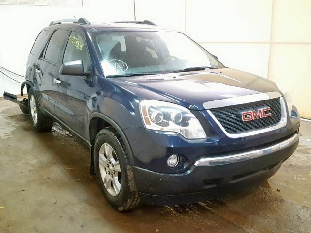 1GKKRNED9CJ206010 - 2012 GMC ACADIA SLE BLUE photo 1