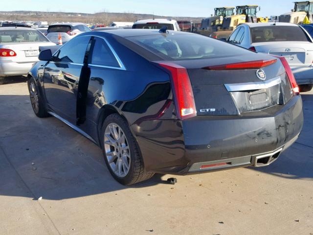 1G6DP1E33C0151959 - 2012 CADILLAC CTS PREMIU BLACK photo 3