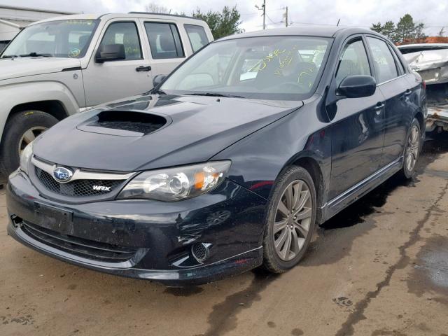 JF1GE7G66AG500665 - 2010 SUBARU IMPREZA WR BLACK photo 2