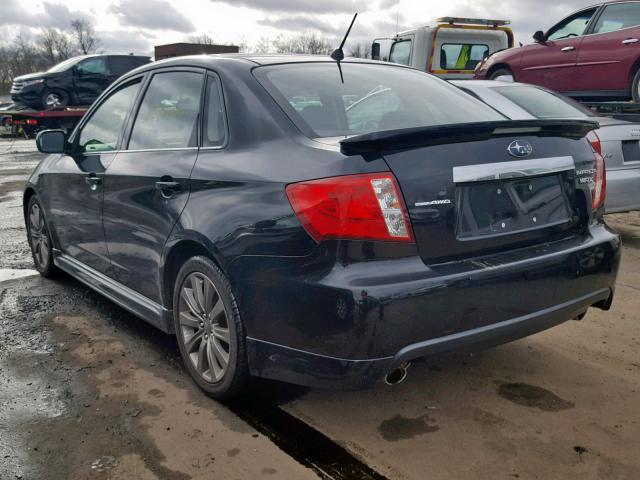 JF1GE7G66AG500665 - 2010 SUBARU IMPREZA WR BLACK photo 3