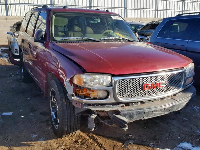 1GKEK63U15J193945 - 2005 GMC YUKON DENA MAROON photo 1