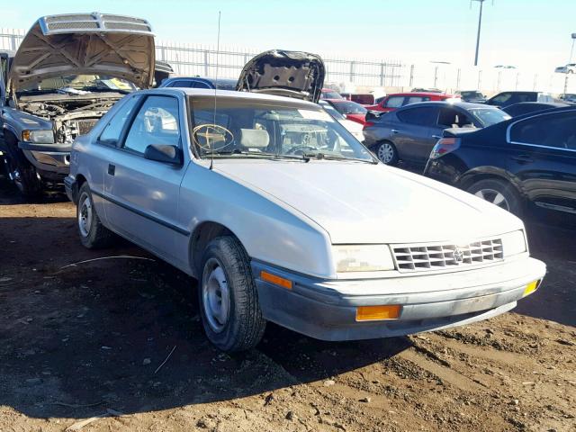 1P3XP24D3NN173587 - 1992 PLYMOUTH SUNDANCE A SILVER photo 1