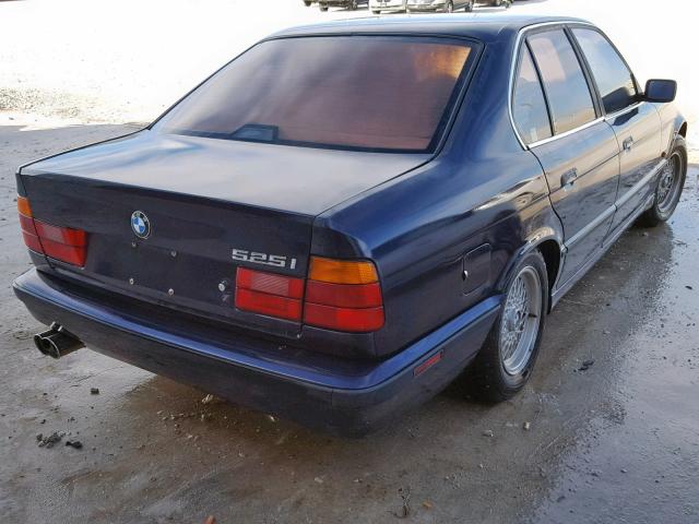 WBAHD5320SGB38682 - 1995 BMW 525 I BLUE photo 4