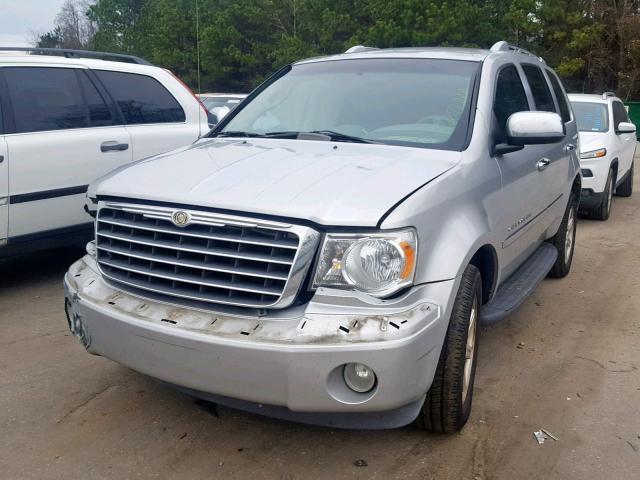 1A8HW58NX7F538185 - 2007 CHRYSLER ASPEN LIMI SILVER photo 2