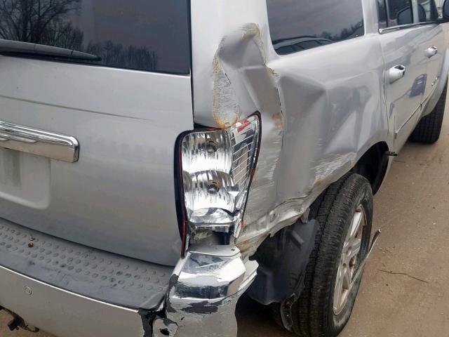 1A8HW58NX7F538185 - 2007 CHRYSLER ASPEN LIMI SILVER photo 9