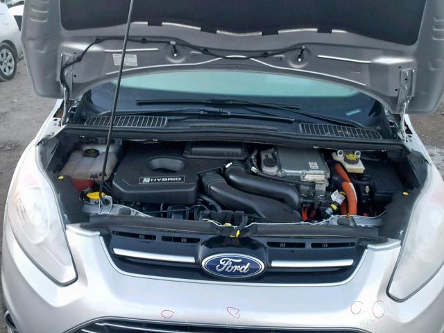 1FADP5BU6FL111076 - 2015 FORD C-MAX SEL SILVER photo 7