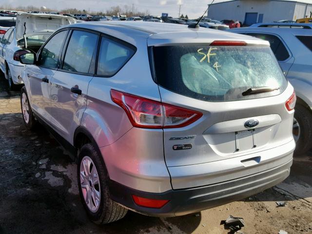 1FMCU0F75GUB68155 - 2016 FORD ESCAPE S SILVER photo 3