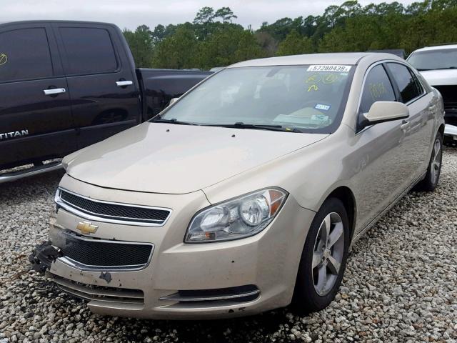 1G1ZC5E10BF105658 - 2011 CHEVROLET MALIBU 1LT TAN photo 2