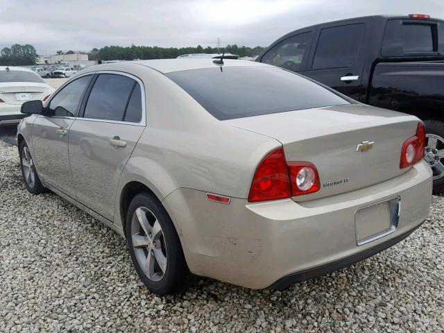 1G1ZC5E10BF105658 - 2011 CHEVROLET MALIBU 1LT TAN photo 3