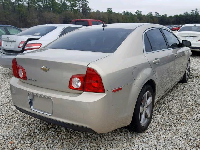 1G1ZC5E10BF105658 - 2011 CHEVROLET MALIBU 1LT TAN photo 4
