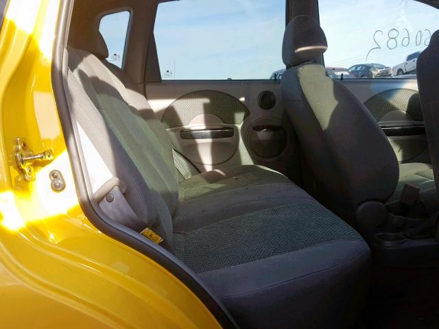 KL1TJ62644B170801 - 2004 CHEVROLET AVEO LS YELLOW photo 6
