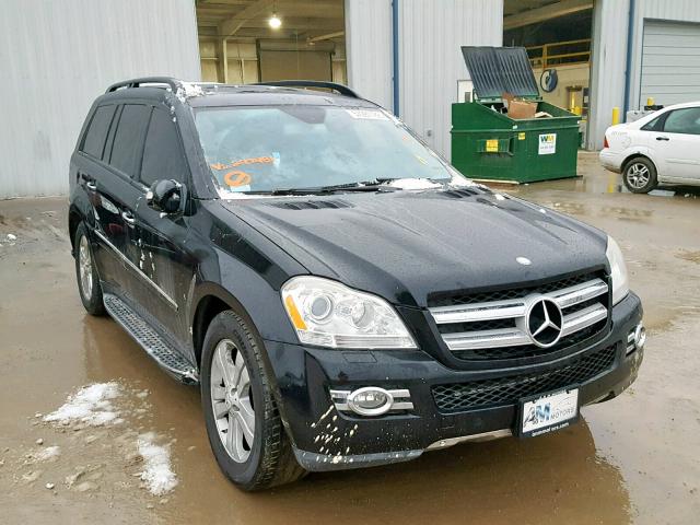 4JGBF71E68A297481 - 2008 MERCEDES-BENZ GL 450 4MA BLACK photo 1