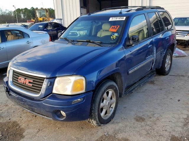 1GKDS13S852115864 - 2005 GMC ENVOY BLUE photo 2