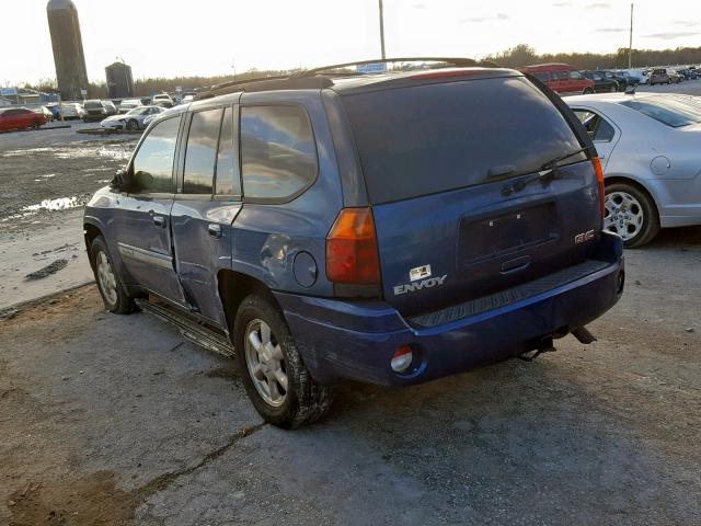 1GKDS13S852115864 - 2005 GMC ENVOY BLUE photo 3