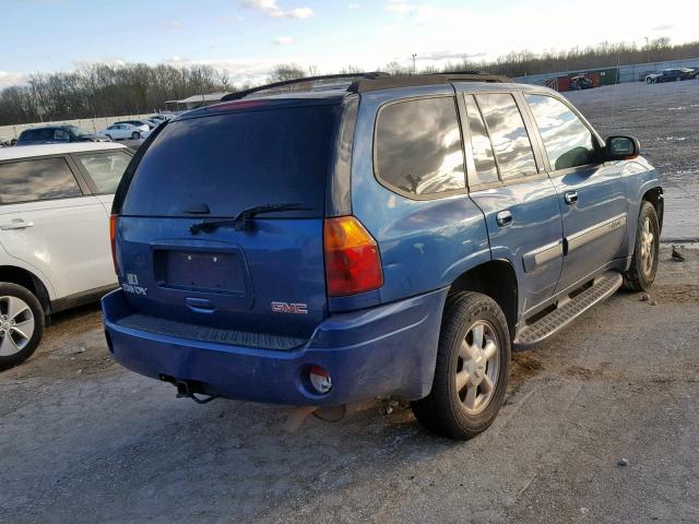 1GKDS13S852115864 - 2005 GMC ENVOY BLUE photo 4