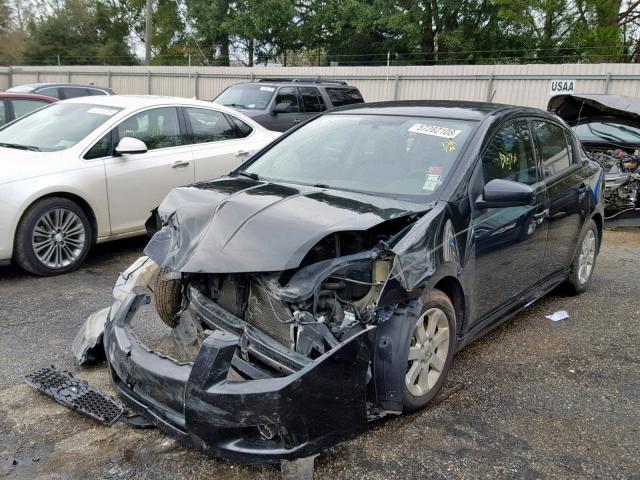 3N1AB6AP9AL722510 - 2010 NISSAN SENTRA 2.0 BLACK photo 2