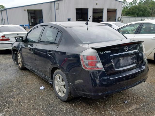 3N1AB6AP9AL722510 - 2010 NISSAN SENTRA 2.0 BLACK photo 3