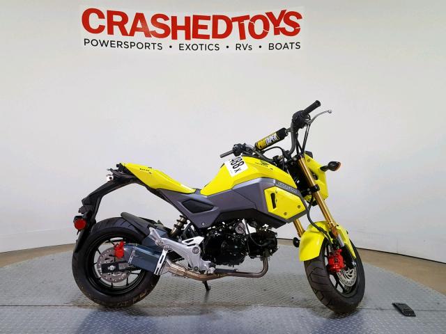 MLHJC7514J5011073 - 2018 HONDA GROM 125 YELLOW photo 1