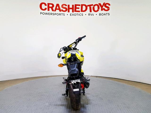 MLHJC7514J5011073 - 2018 HONDA GROM 125 YELLOW photo 7