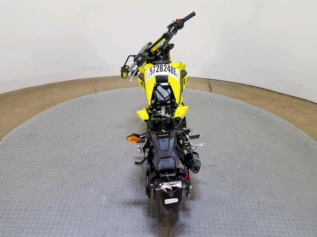 MLHJC7514J5011073 - 2018 HONDA GROM 125 YELLOW photo 9