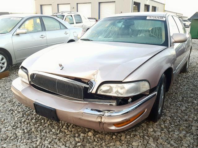 1G4CW52K1X4657881 - 1999 BUICK PARK AVENU TAN photo 2