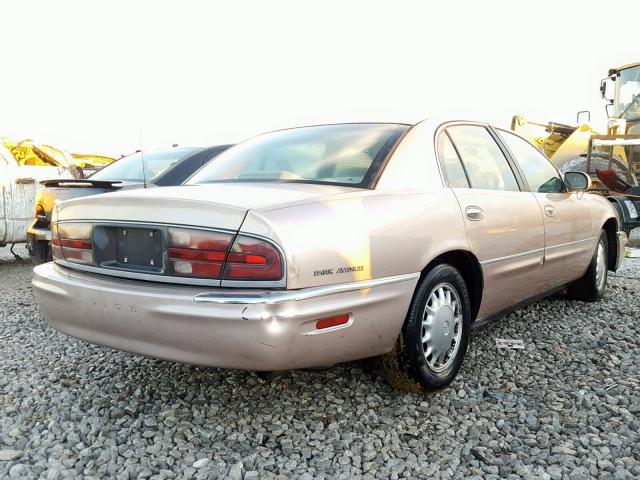 1G4CW52K1X4657881 - 1999 BUICK PARK AVENU TAN photo 4