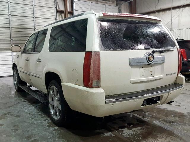 1GYFK66868R158834 - 2008 CADILLAC ESCALADE E WHITE photo 3