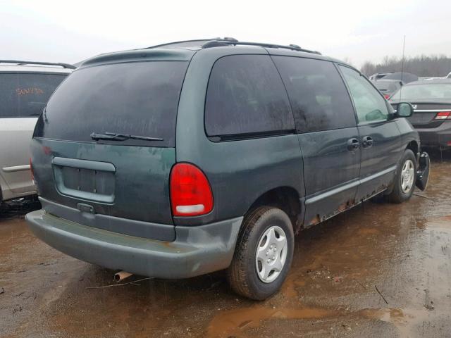 2B4GP2539YR876928 - 2000 DODGE CARAVAN GREEN photo 4