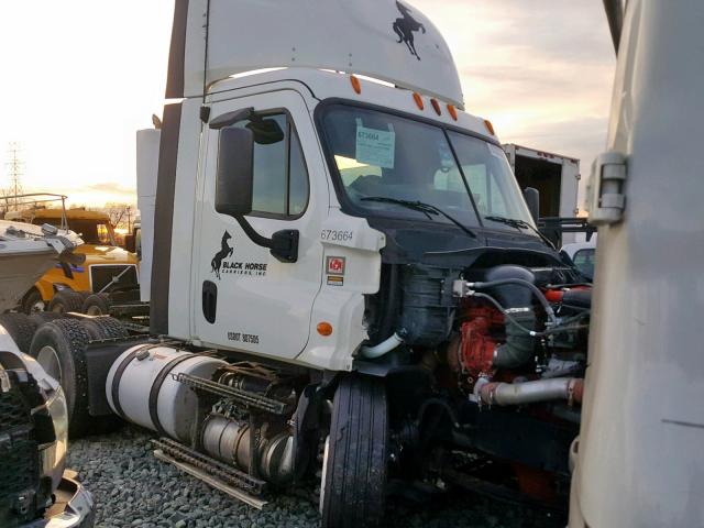 3AKJGEBG6ESFL0891 - 2014 FREIGHTLINER CASCADIA 1 WHITE photo 1