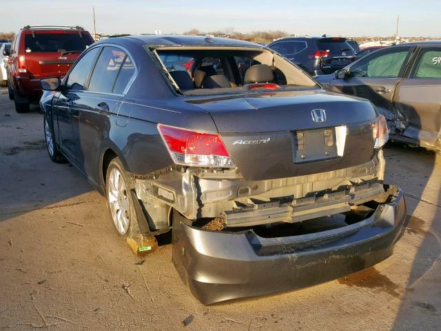 1HGCP2F87AA074739 - 2010 HONDA ACCORD EXL GRAY photo 3